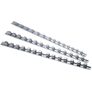 Socket Rails 1/4"- 3/8"- 1/2" 3 Pc