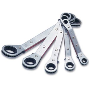 Ratchet Ring Wrench Set - MM  5pc