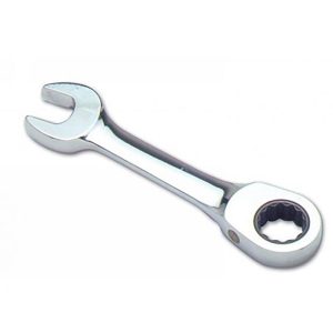 Ratchet Spanner - Stubby Combination 15mm