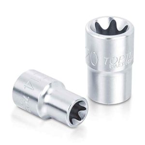 3/8"Dr star socket satin x E12
