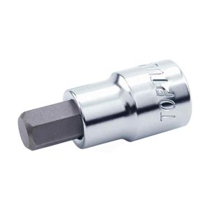 1/2"Dr Hex bit socket satin x 14mm
