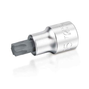 1/4"Dr star bit socket satin x T27