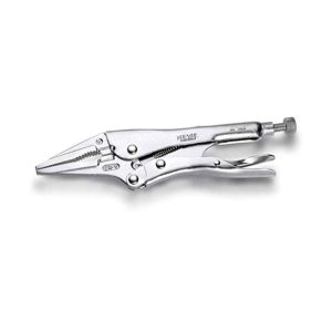 Long Nose Locking Pliers with wire cutter 9"