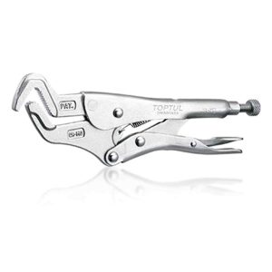 Parrot Nose Locking Pliers with sawteeth 9"