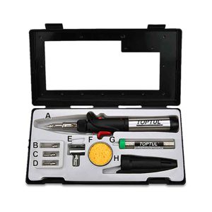 Gas Soldering Iron set 8pce