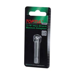 1/4"dr x 1/4" Hex Shank Socket Adapter