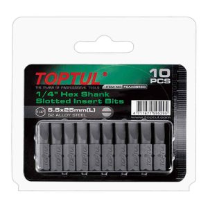 1/4" T30 25mm Bit Set 10pce