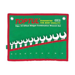 10PCS Midget Comb. spanner Set