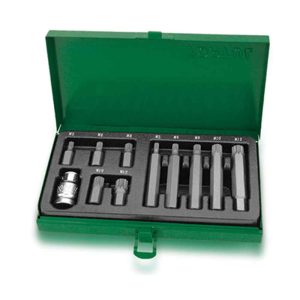 Spline Bit Set 11pce