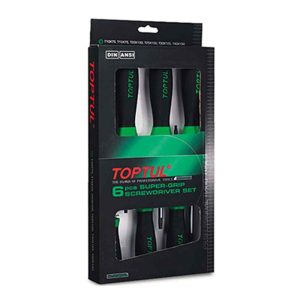 TPX Screwdriver Set supergrip 6pce