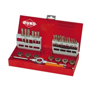 RUKO Thread Cutting Set 31pce Cobalt