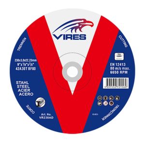 Vires Cutting Disc 230mm x 3.0mm