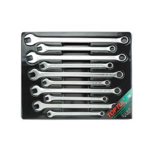 10pc XL Combination Spanner Set Tray 10-19mm