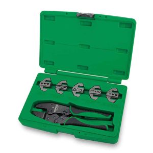 6pc Quick change Ratchet Crimping Tool Kit