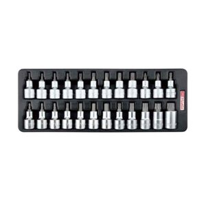 24pc 1/2"dr Bit Socket Set