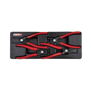 4Pc Circlip Pliers Tray