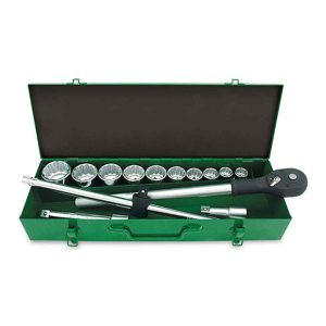 14 Pce professional 3/4"dr. 12PT socket set