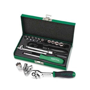 1/4"Dr Socket set 17Pc (metric)