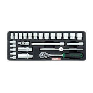 3/8"Dr Socket Tray 25Pc