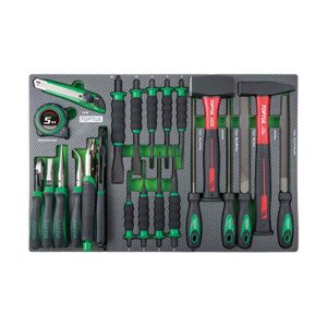 23PCS Hammer, Punch, Chisel & Plier Set
