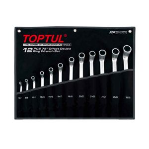 Double ring offset spanner set 12Pc 6-32mm