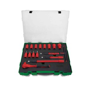 3/8"Dr VDE Socket Set 16pce 6pt