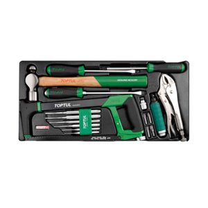 18Pc Combination Tool Set Tray