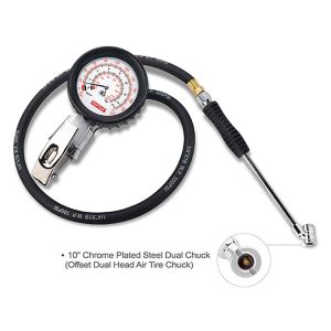 3-Function Tyre Pressure  Gauge 0-220psi