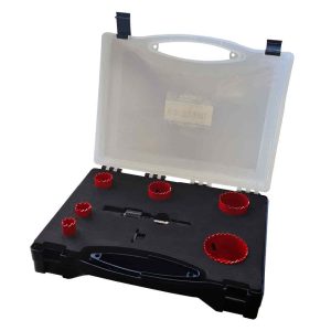 Vires Electricians Holesaw Kit 8pce