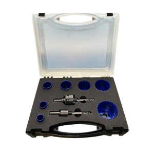 Vires Plumbers Holesaw Kit 9pce