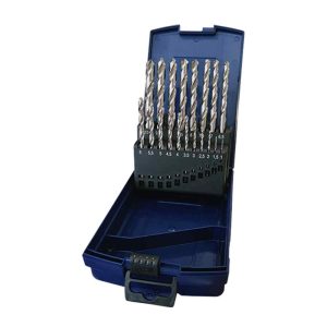 Vires HSS Ground Drill Bit Set 19pc 1-10mm