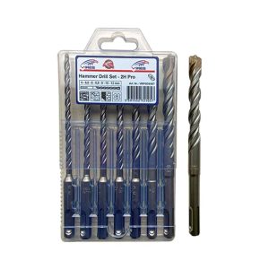 Vires 2H Pro SDS plus drill bit set 7pc