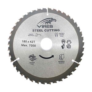Vires TCT Steel Blade 250mm T54 30mm bore