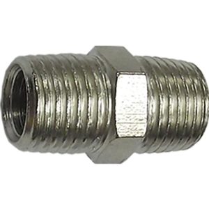 Cylindrical Nipple 1/4'' Male To 1/4'' Male (2 Pack)