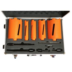 5 Piece Dry Core Drill Kit