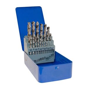 HSS Fully Ground 25 Piece Drill Bit Set