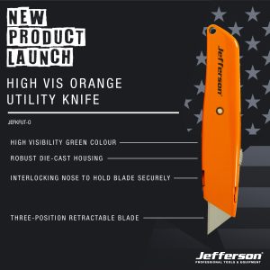 Orange Utility Knife
