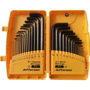 30 Piece Hex Key Set