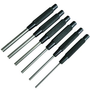 6 Piece Parallel Pin Punch Set