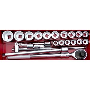 21 Piece 3/4" Truck Socket Set