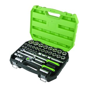 34 Piece 1/2" Drive Socket Set