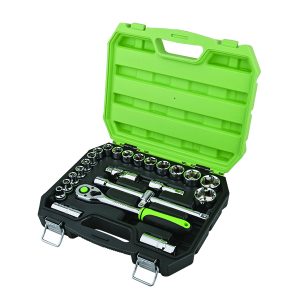 24 Piece 1/2" Drive Socket Set