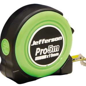 5m Professional Measuring Tape - Green