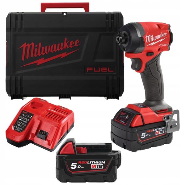 M18FID3-502X M18 Fuel Gen 4 Impact Driver (2x5Ah)