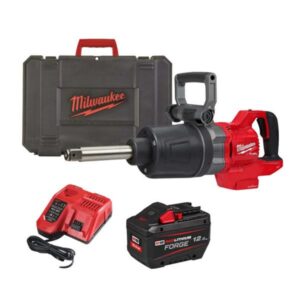 M18ONEFHIWF1D-121C 18V FUEL D-Handle 1" Impact Wrench (1x12.0Ah Forge Battery)