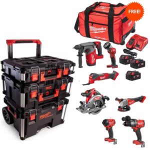 M18FPP8B-503P M18 8 Piece Packout Kit (3x5Ah)