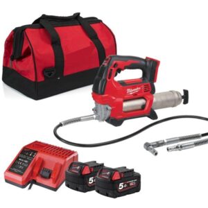 M18GG-502B M18 Cordless Grease Gun Kit (2x5Ah)