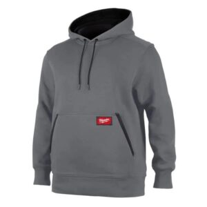 Work Hoodie Mid Weight - Grey
